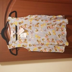 Philosophy Sleeveless Floral Tank size XS